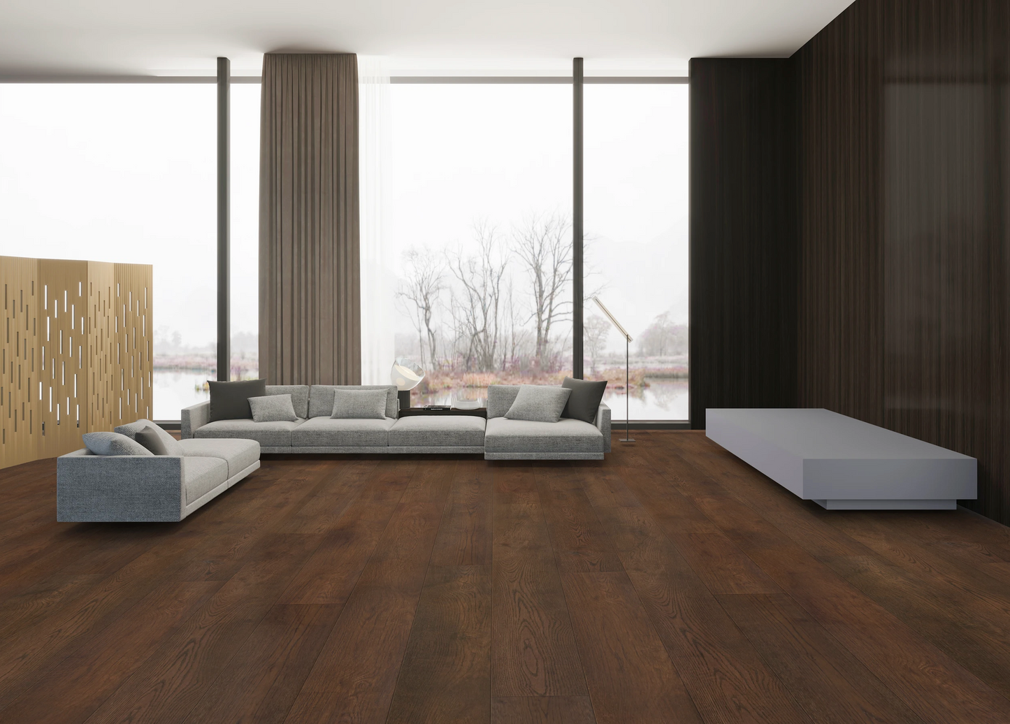 Vivara | Coffee Bean  |Hardwood | 3mm |7.5"w | 75" L